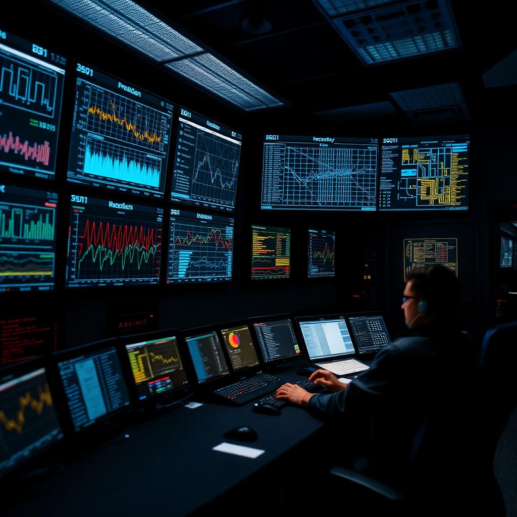 Sala de control SCADA